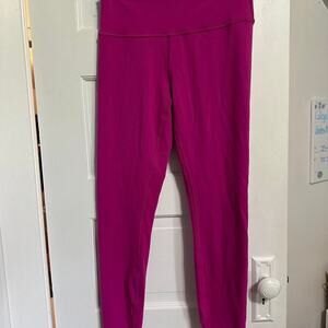 Pink lululemon legging